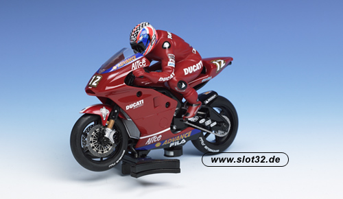 SCALEXTRIC Motorbike Ducati Marlboro # 12